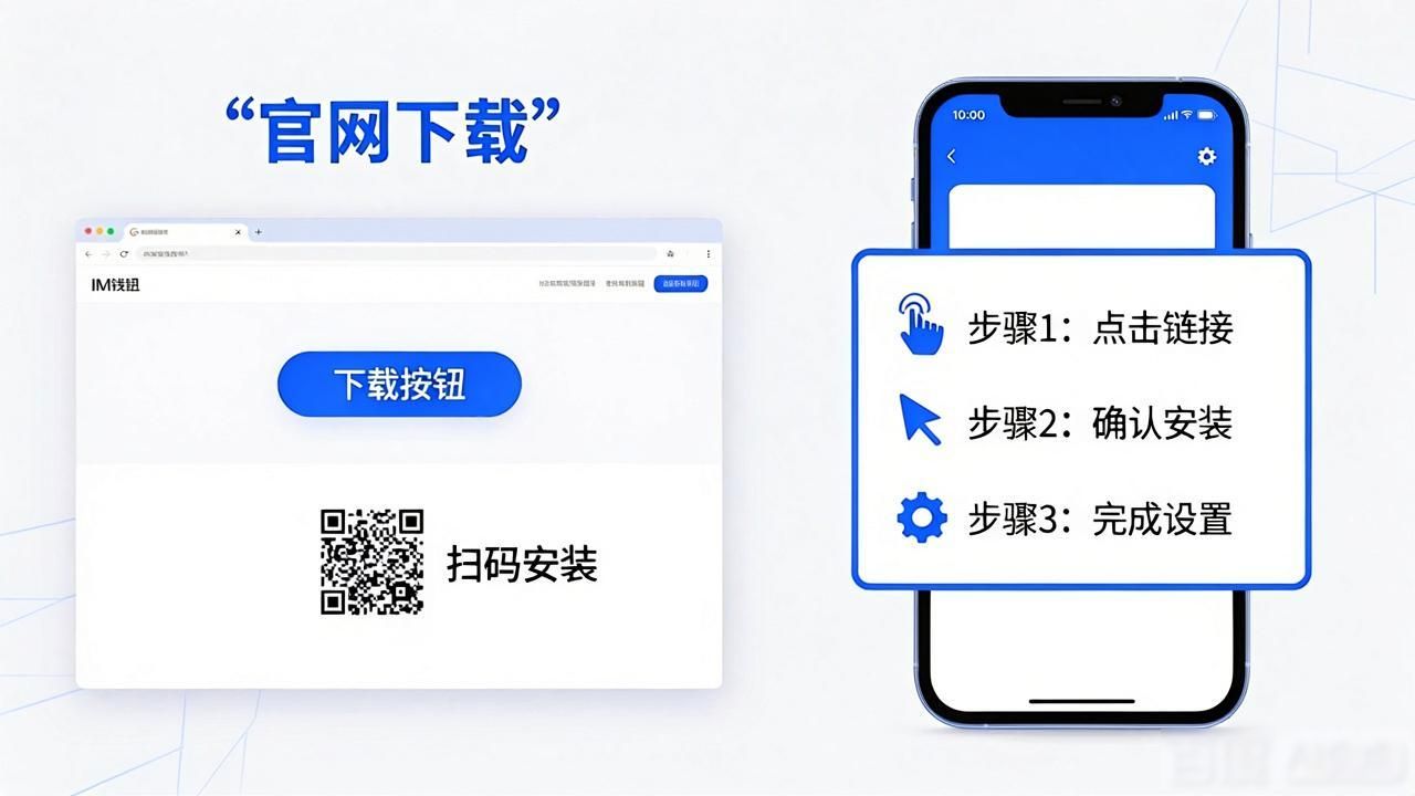 IM钱包最新版本下载教程_如何通过im钱包官网下载安装新版本？_IM钱包官网下载