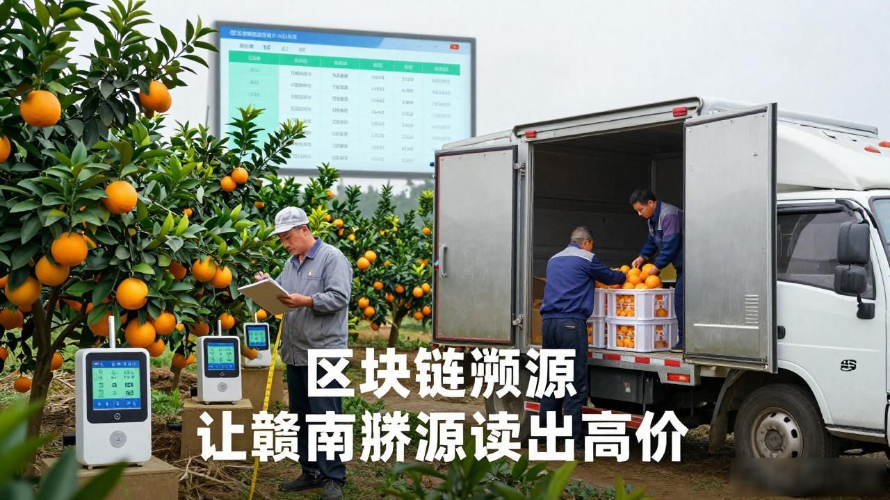 脐橙区块链_科技改变农业橙子信任_赣南脐橙区块链溯源