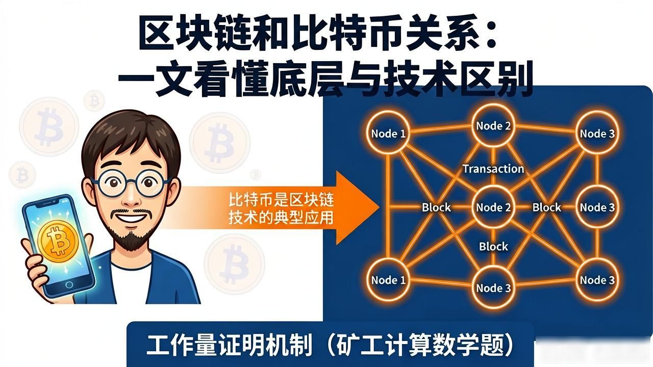 区块链和比特币关系_区块链技术的应用领域_区块链与比特币的区别