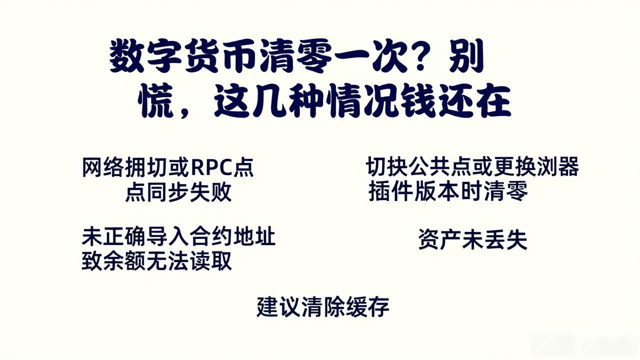 账户余额清零_数字货币_私钥安全_交易所余额与链上钱包区别_区块链资产查询_数字货币清零一次