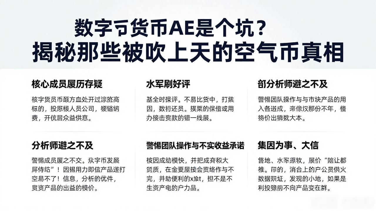 数字货币ae垃圾_数字货币AE的漏洞_AE技术白皮书的问题